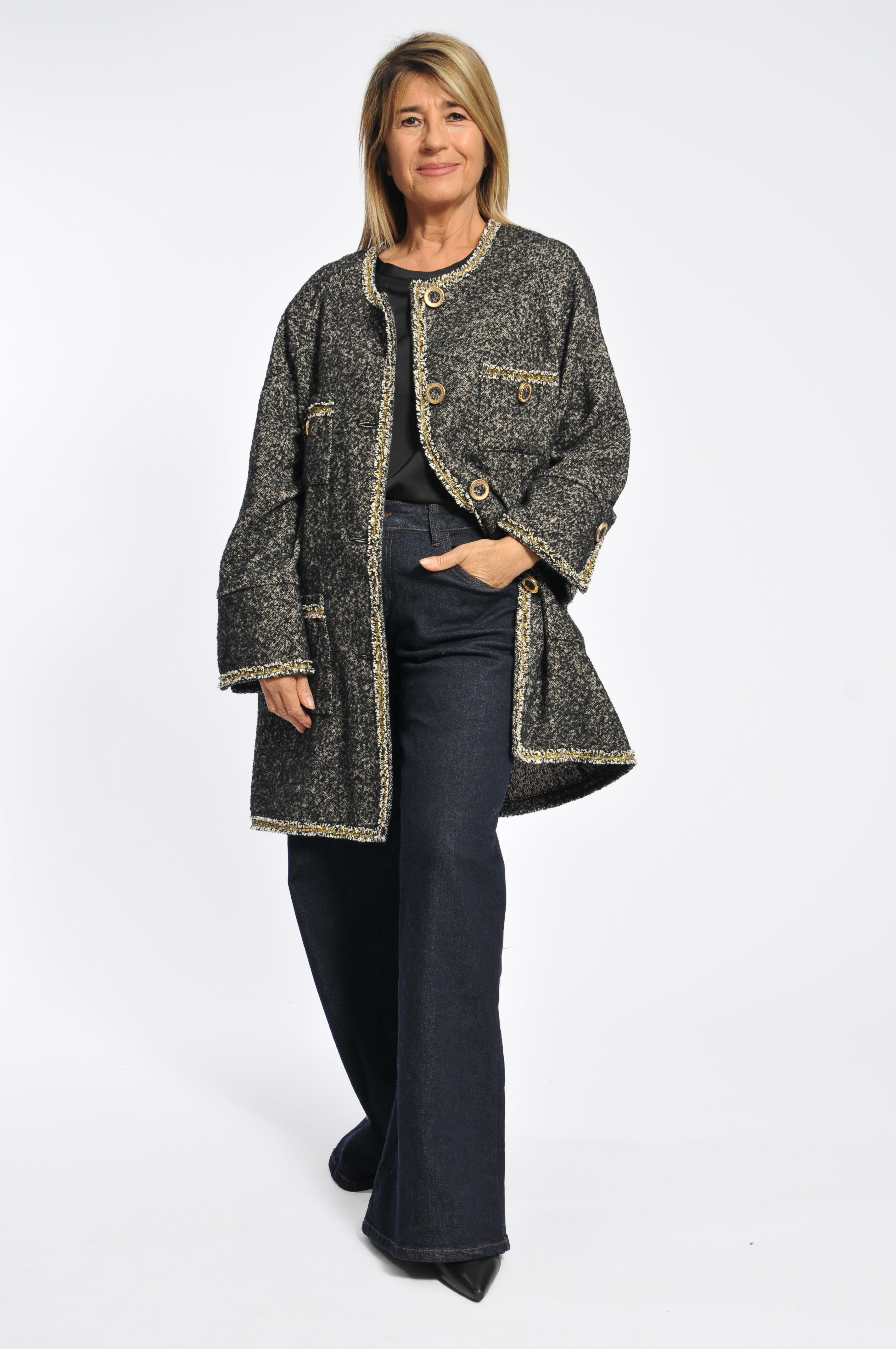 Giacca Clotilde Antracite