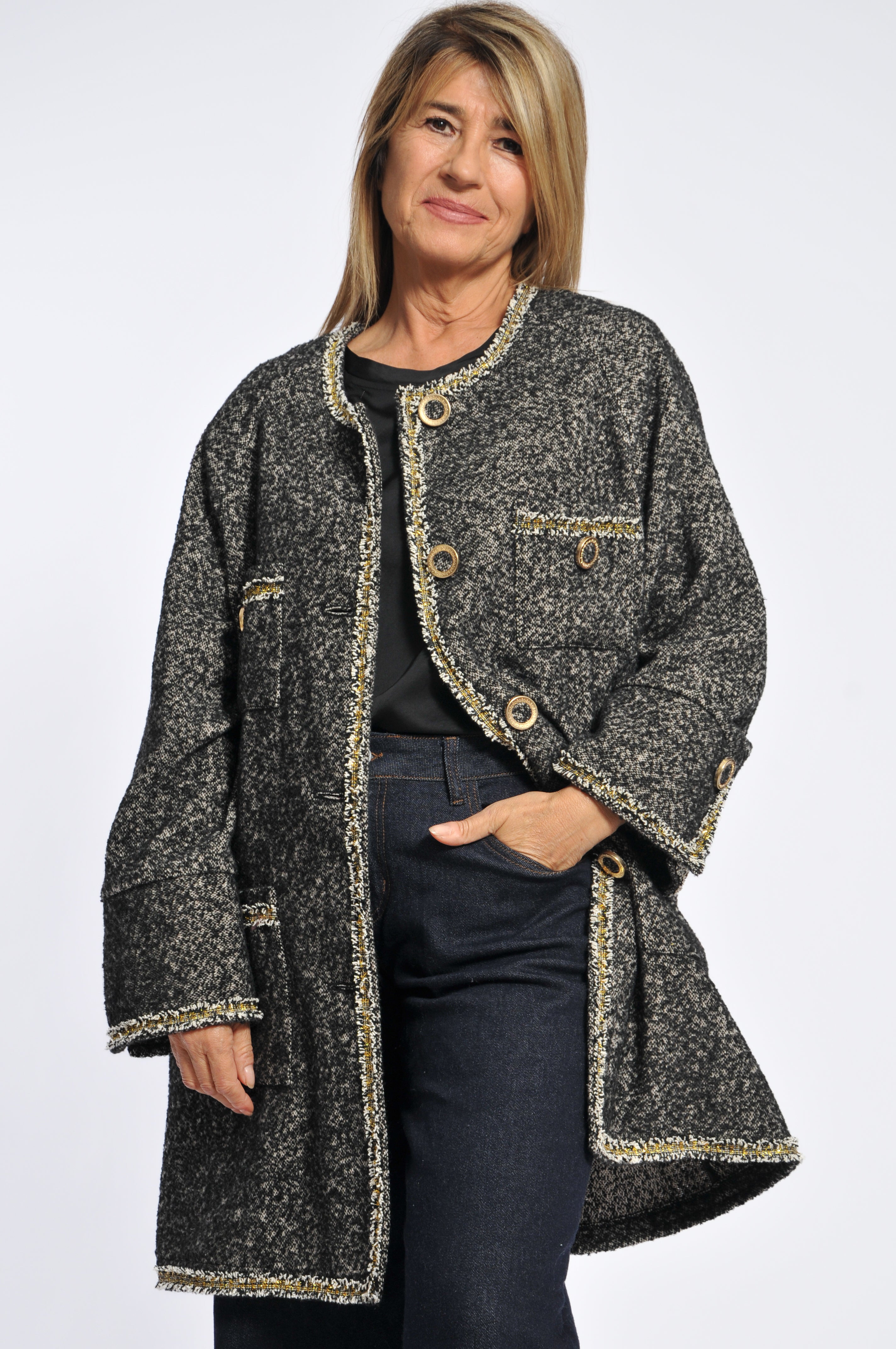 Giacca Clotilde Antracite