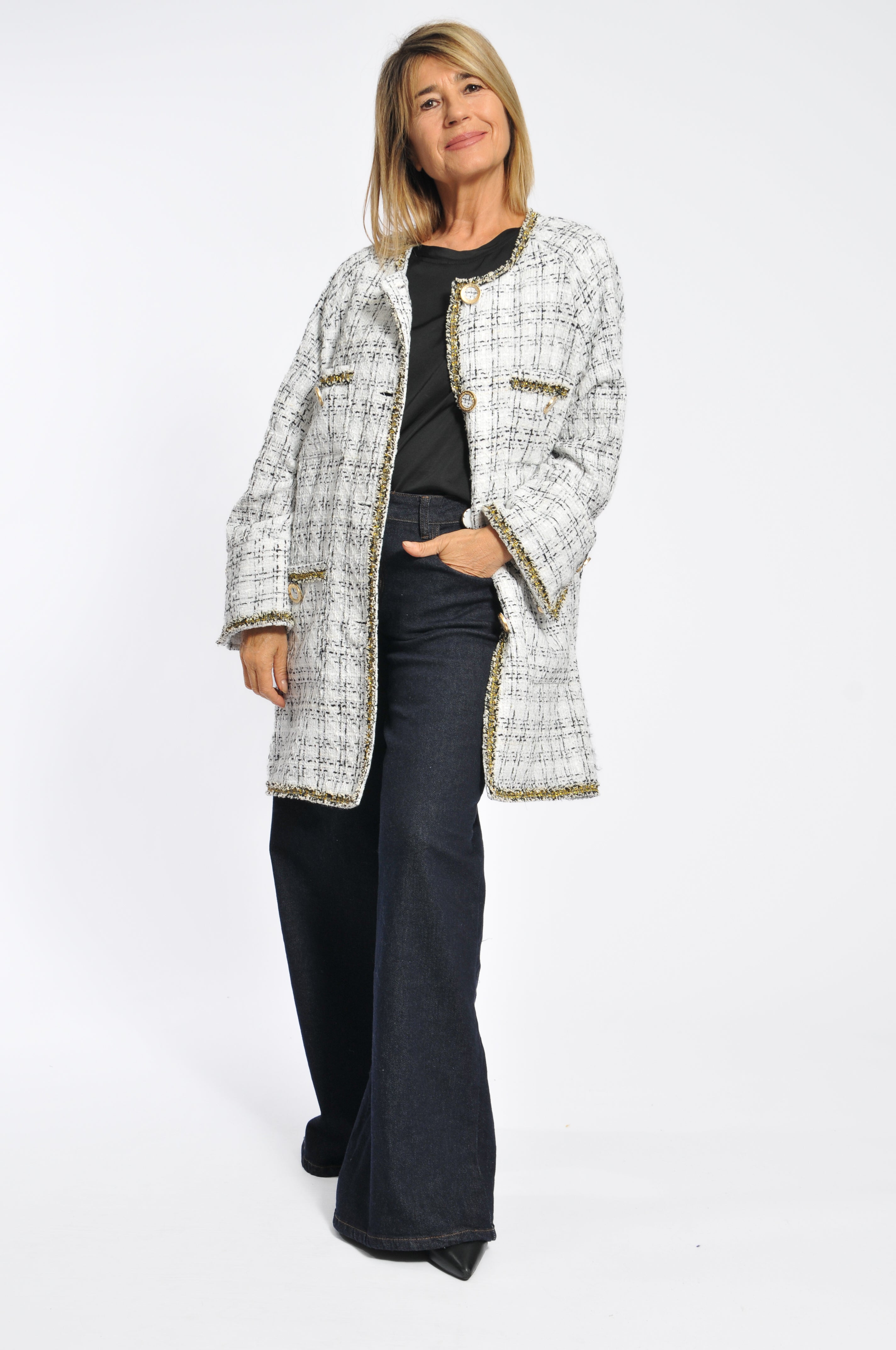 Giacca Clotilde Bianco