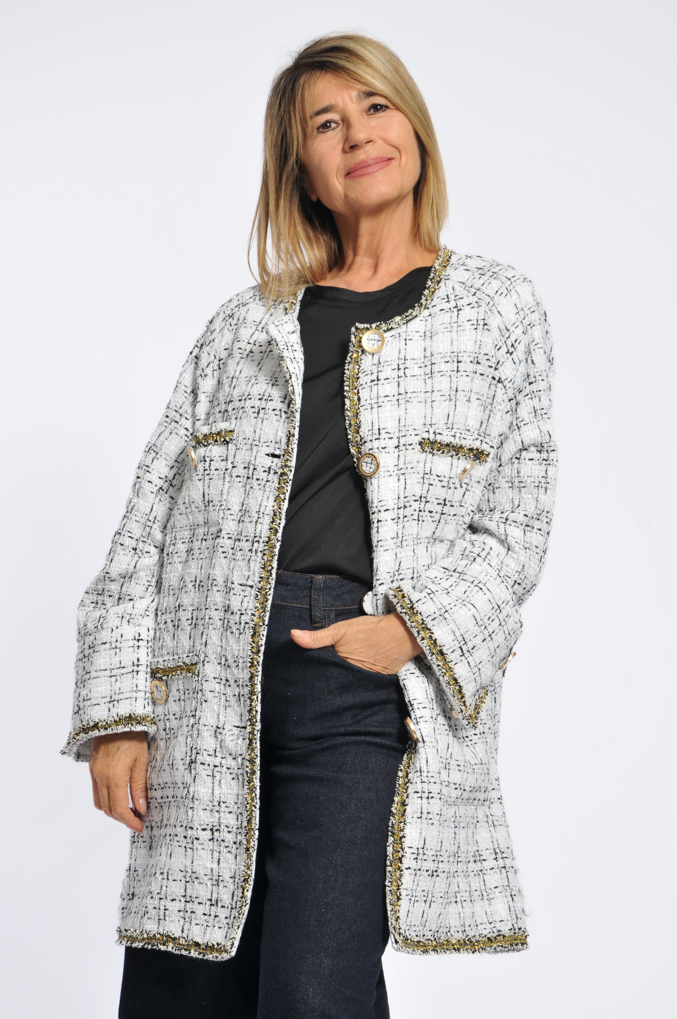 Giacca Clotilde Bianco