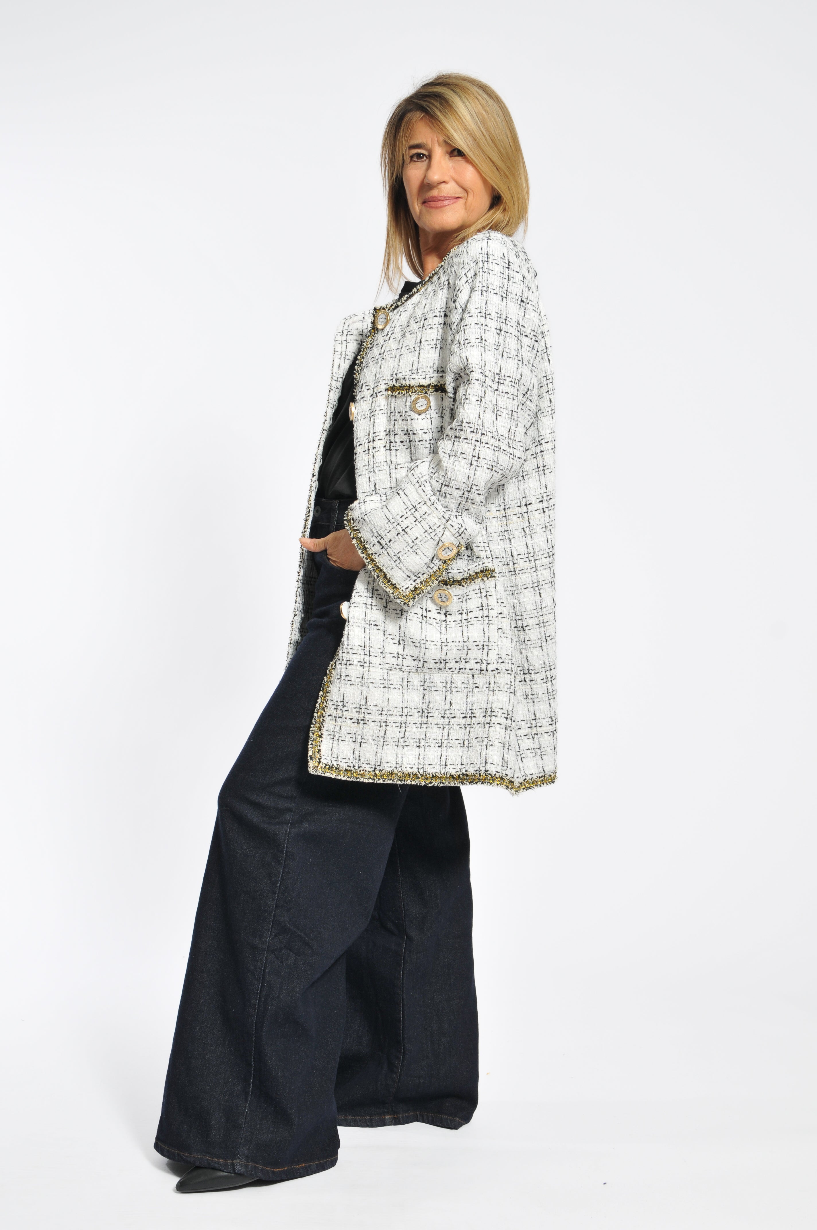 Giacca Clotilde Bianco