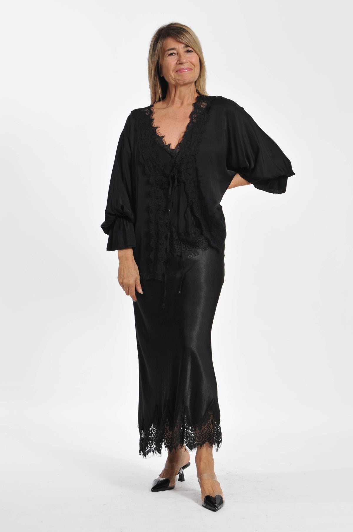 Cardigan Pizzo Ocean