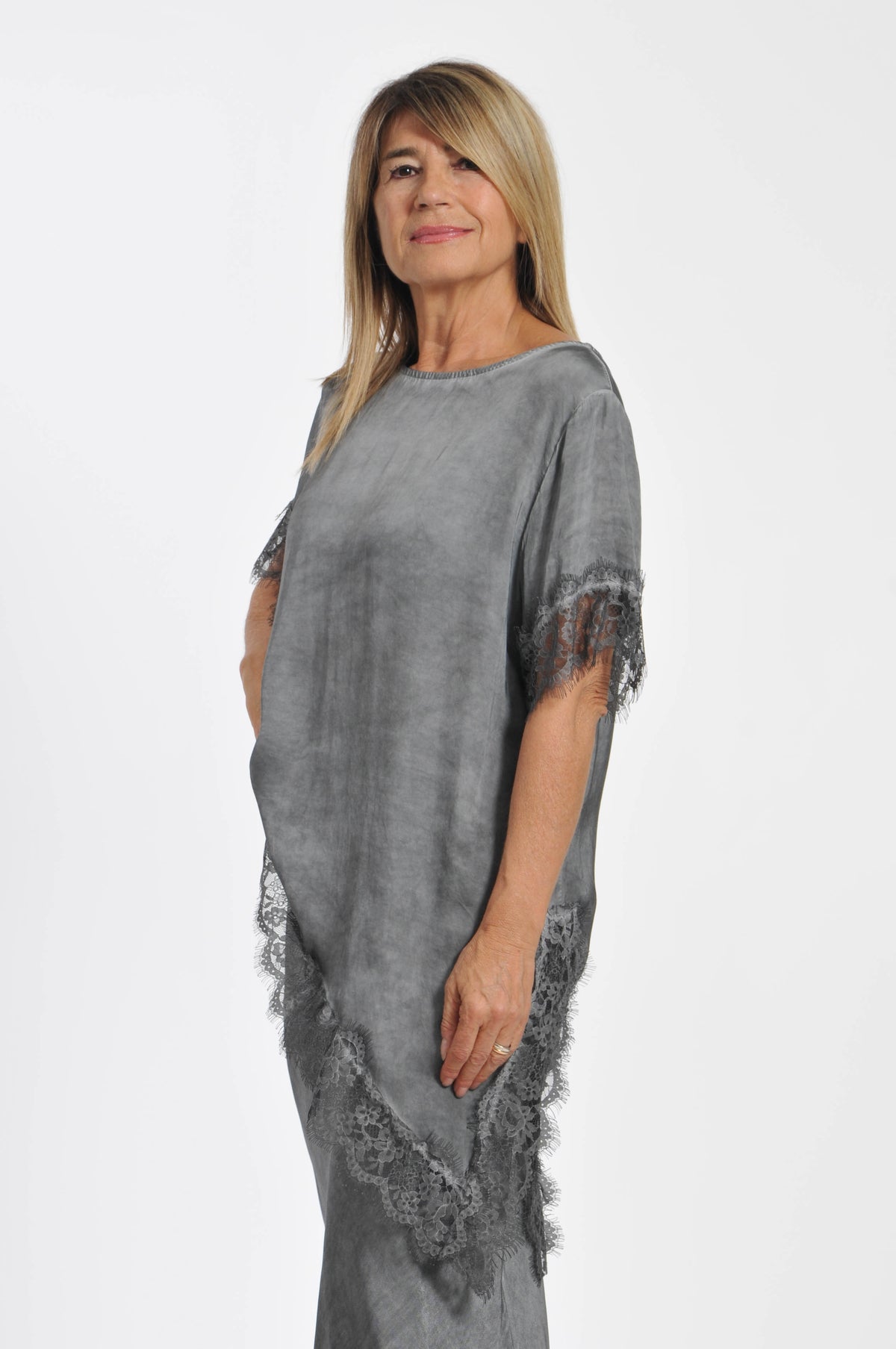 T-shirt Ocean Pizzo Asimmetrica