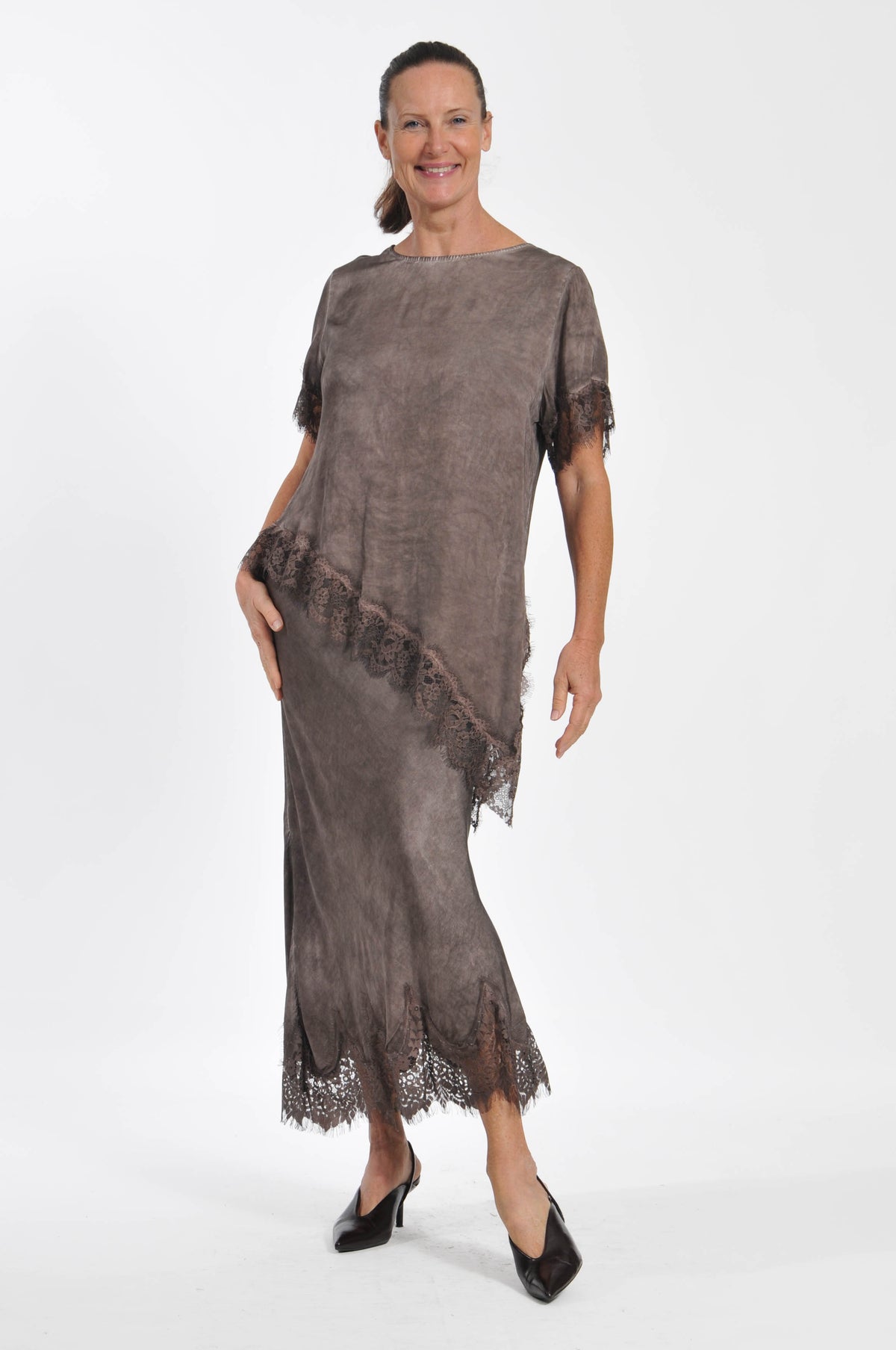 T-shirt Ocean Pizzo Asimmetrica
