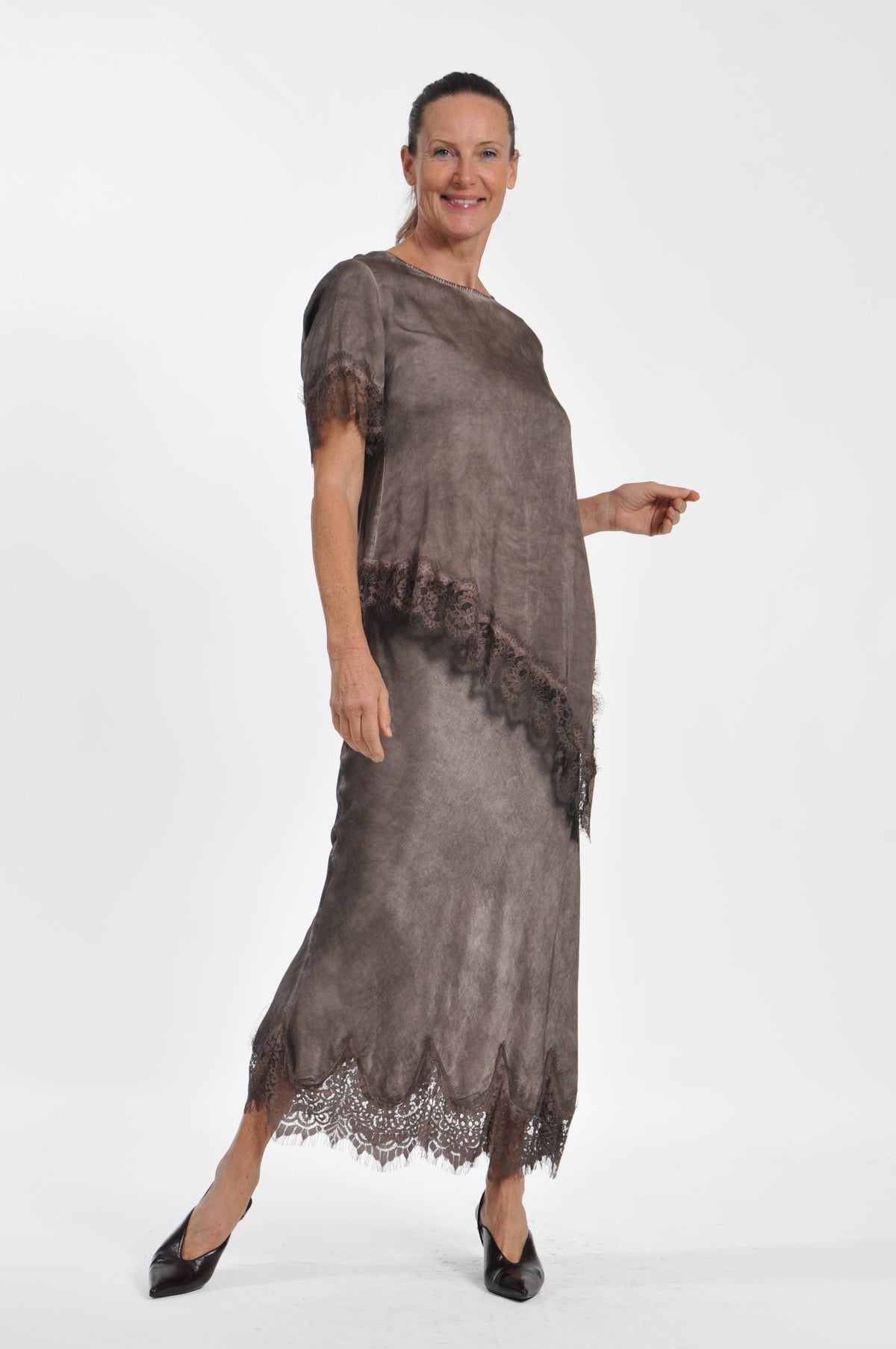 T-shirt Ocean Pizzo Asimmetrica