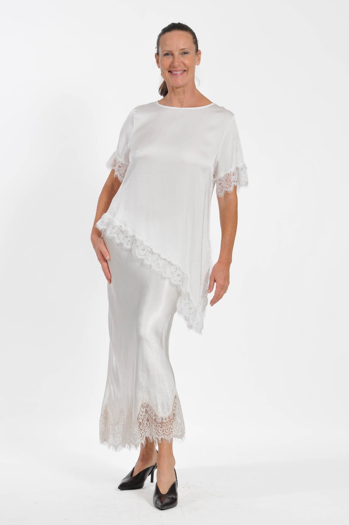T-shirt Ocean Pizzo Asimmetrica