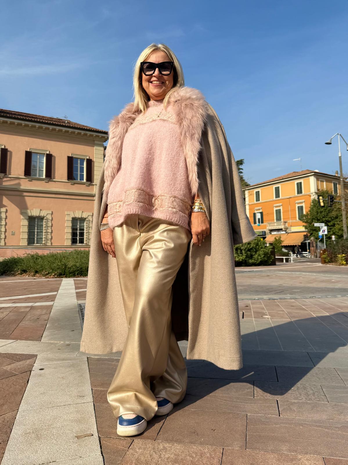 Cappotto Cambridge Ecopelliccia