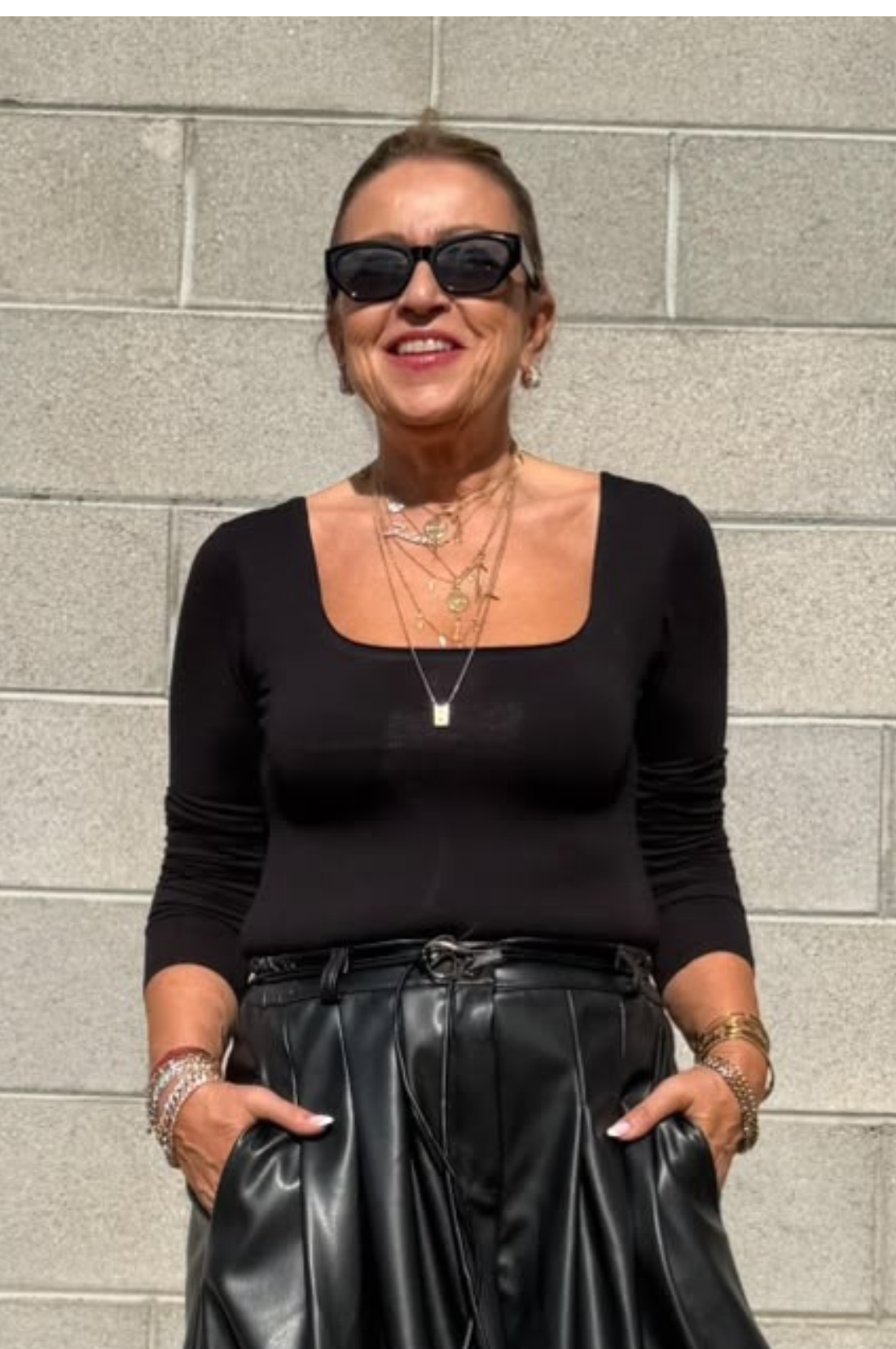 Body "Mai Senza" Scollo Madonna